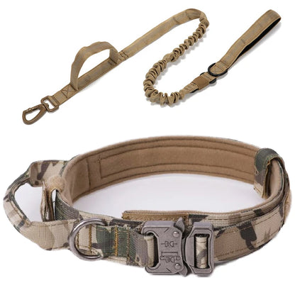 Durable Nylon Dog Collar and Reflective Leash Set