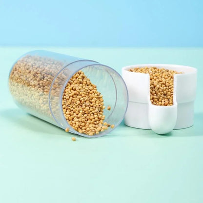 Hanging Water and Food Dispenser for Birds and Squirrels