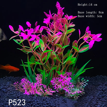 Artificial Aquarium Plants - Green Water Grass Decoration
