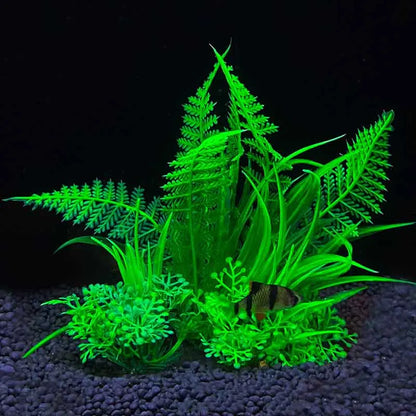 Artificial Aquarium Plants - Green Water Grass Decoration