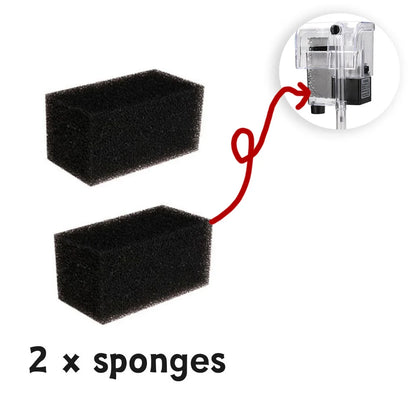 3.5W External Hang-On Aquarium Filter with Oxygen Pump