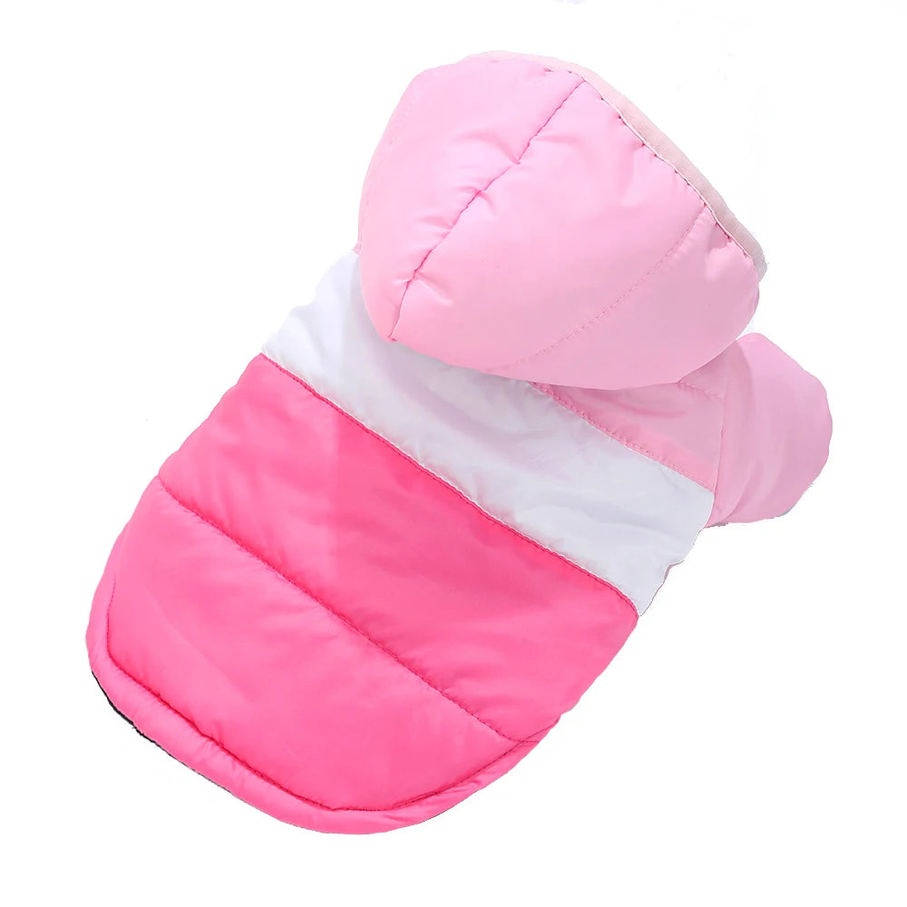 Waterproof Windproof Dog Hoodie for Small Dogs and Cats