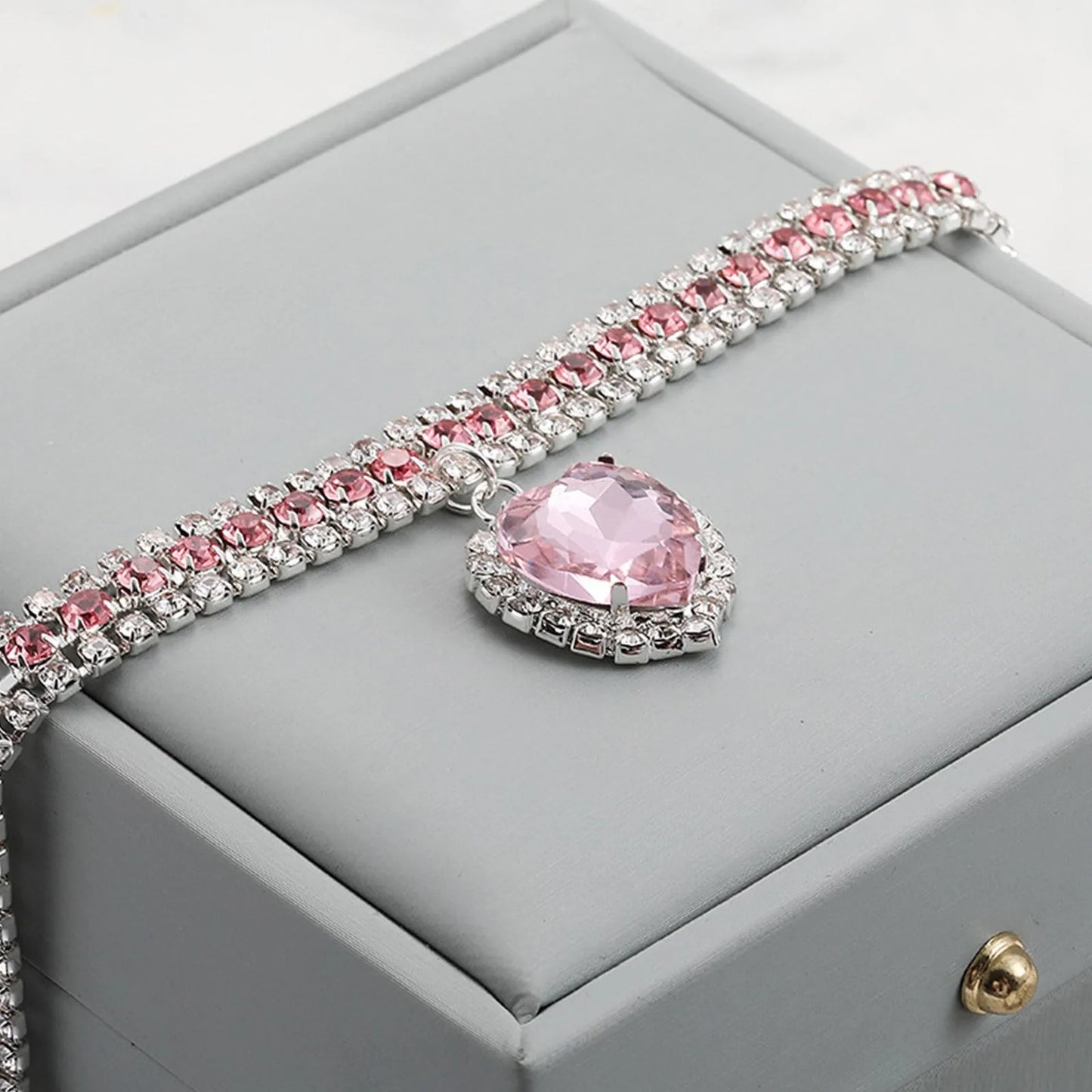Rhinestone Crystal Pet Collar for Dogs and Cats