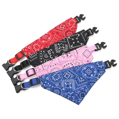 Washable Triangular Bandana for Dogs and Cats
