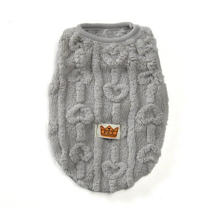 Warm Fleece Jacket for Small Dogs and Kittens