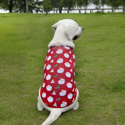 Holiday Dog Hoodie for Christmas - Lightweight Pet Sweatshirt
