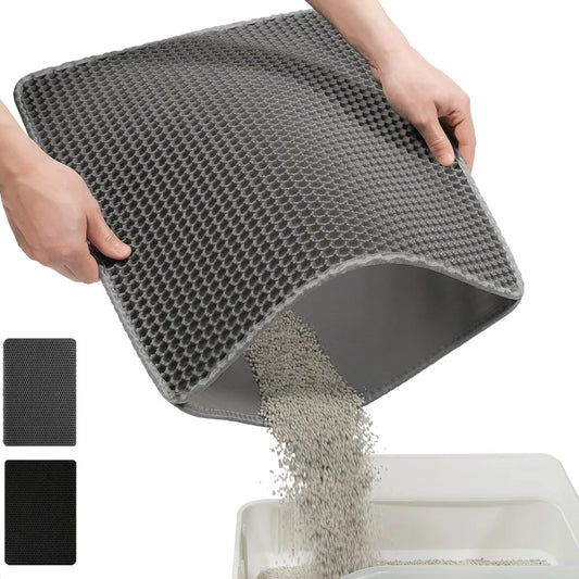 Waterproof Cat Litter Mat Non-Slip Trapping Floor Pad