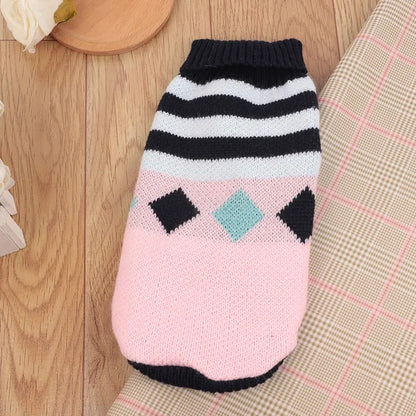 Winter Cat Sweater Vest for Sphynx and Small Cats