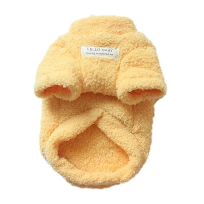 Warm Fleece Dog Coat - Winter Jacket for Small to Medium Dogs