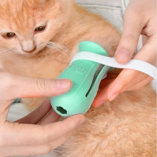 Adjustable Anti-Scratch Cat Bath Shoes for Nail Protection