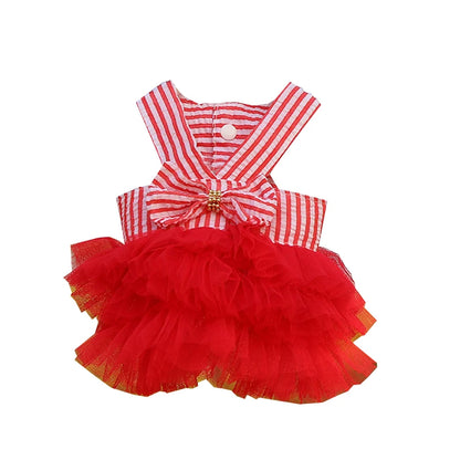 Lace Skirt Dress for Dogs and Cats - Summer Pet Apparel