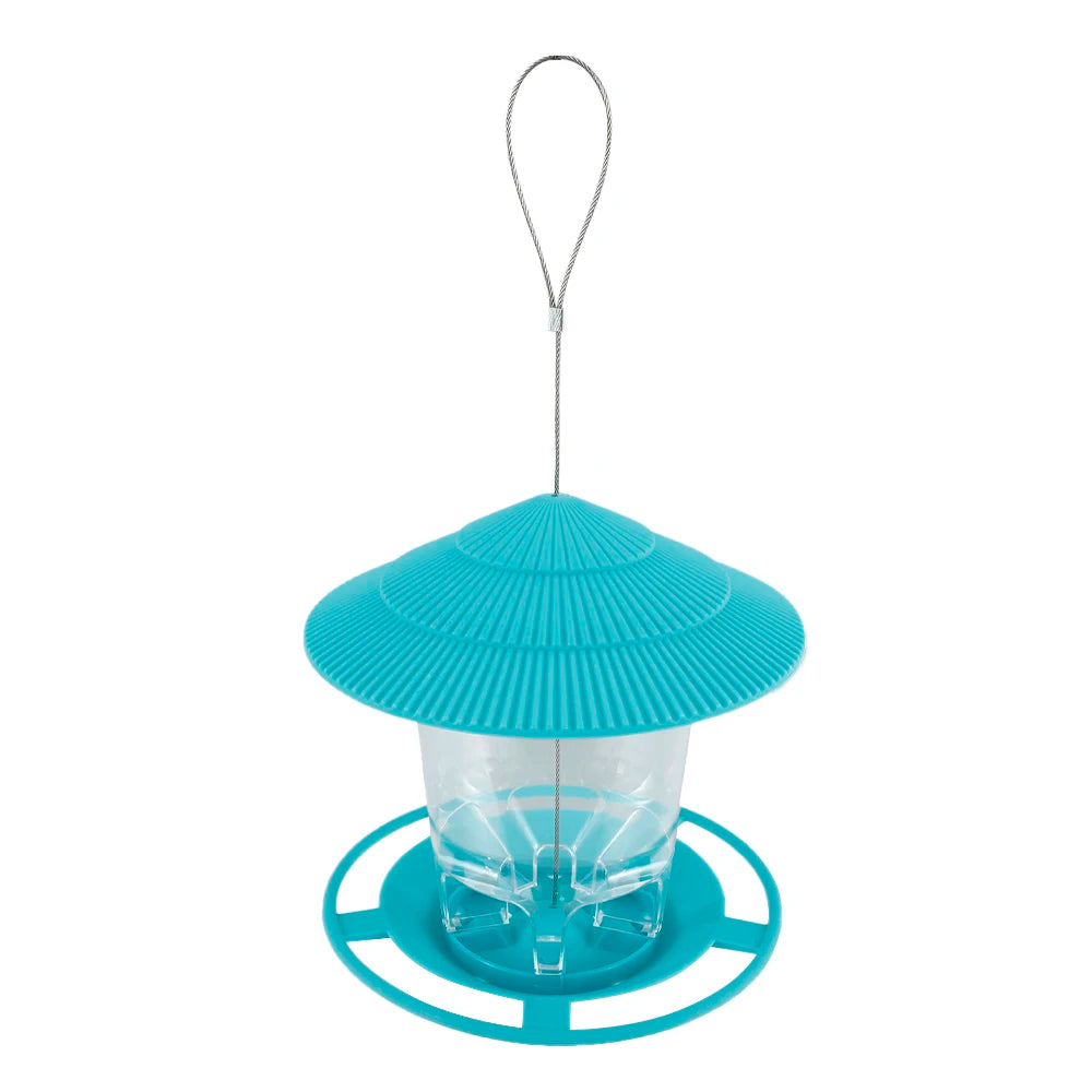Transparent Window Bird Feeder for Nuts and Seeds