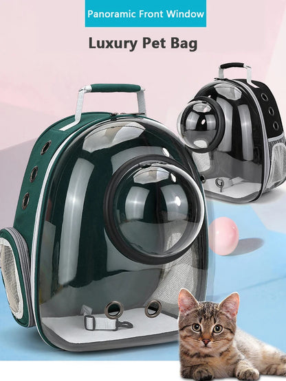 Breathable Cat and Dog Carrier Backpack for Travel