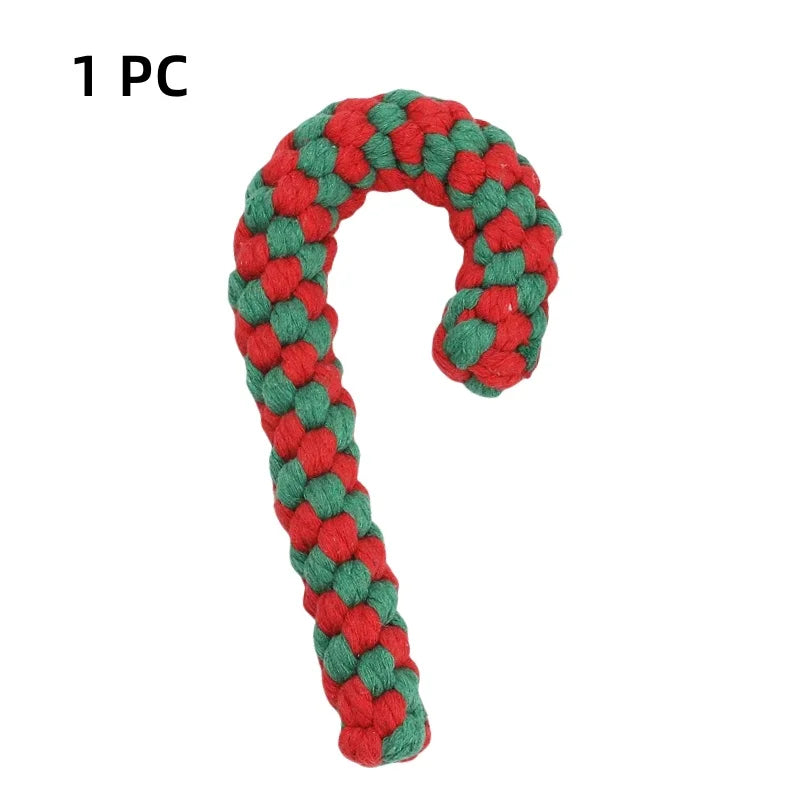 Interactive Cotton Rope Dog Toy Ball for Chewing & Play