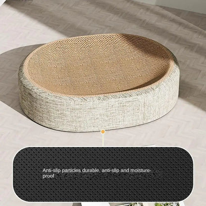 Oval Sisal Cat Scratching Pad and Sleeping Mat