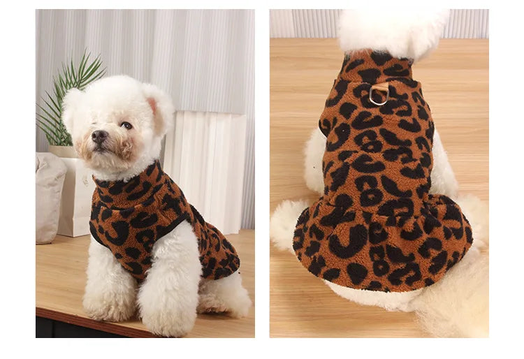 Cozy Winter Dress for Small Dogs and Puppies