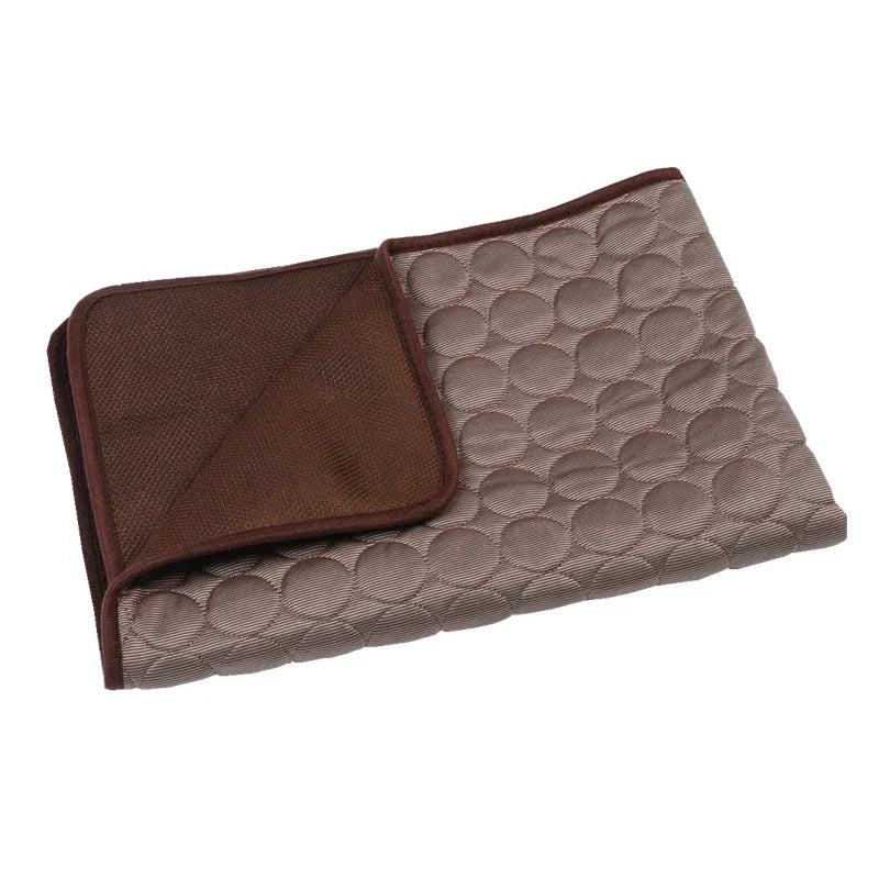 Breathable Cooling Mat for Cats and Puppies - Pet Bed Blanket
