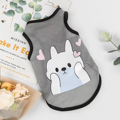 Summer Vest Tshirt for Small Dogs and Puppies
