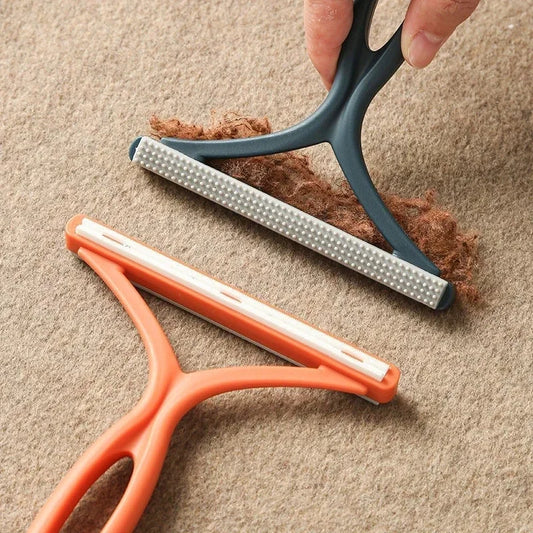 Silicone Double-Sided Pet Hair Removal Brush for Home Use