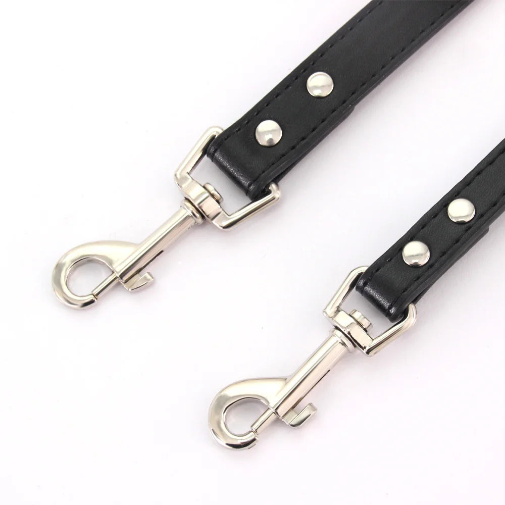 Colorful Leather Leashes for Small to Large Dogs and Cats