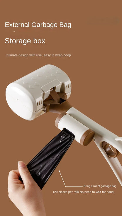 Portable Dog Poop Picker and Shovel for Easy Cleanup
