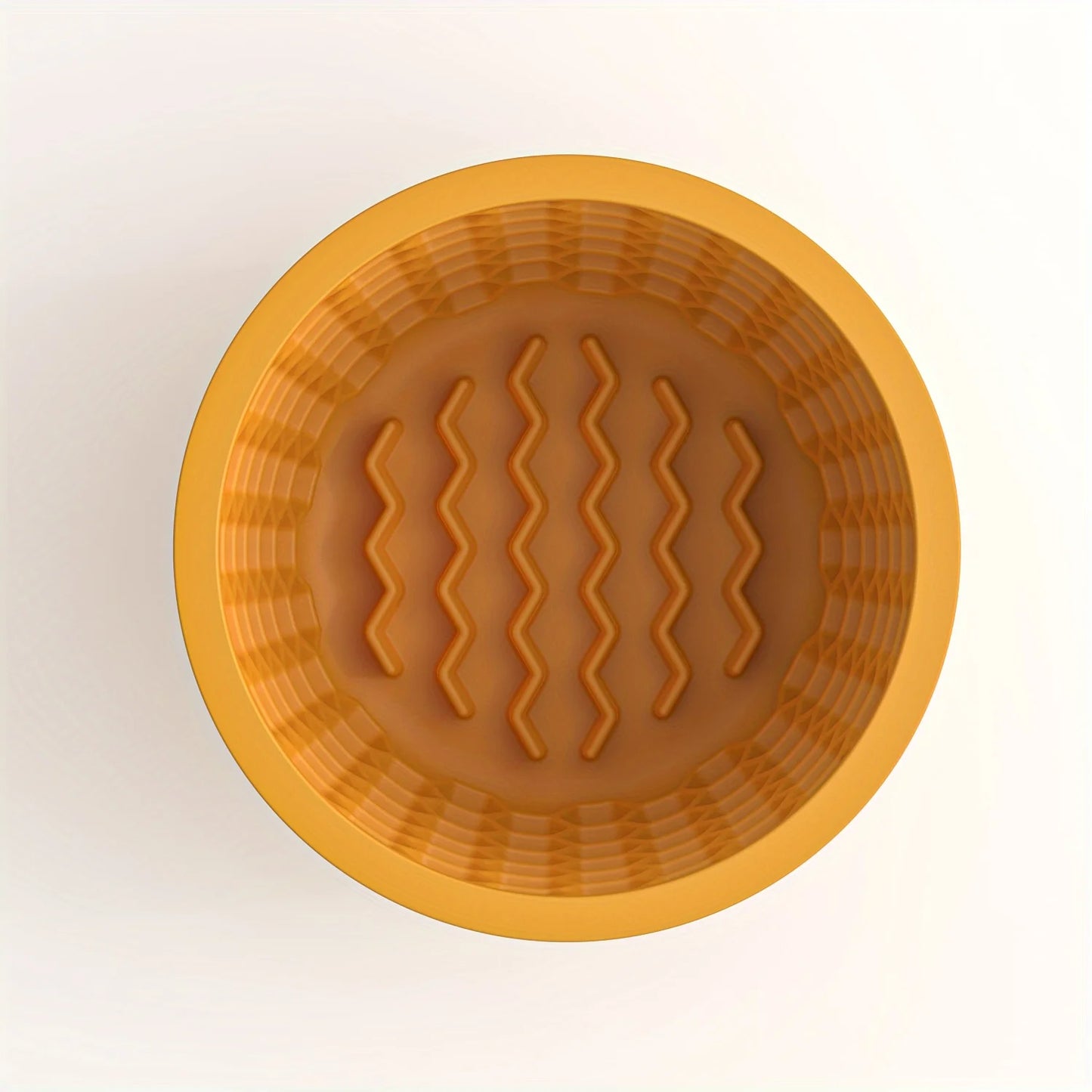 Silicone Slow Feeder Dog Bowl for Small to Medium Breeds