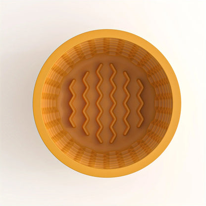 Silicone Slow Feeder Dog Bowl for Small to Medium Breeds