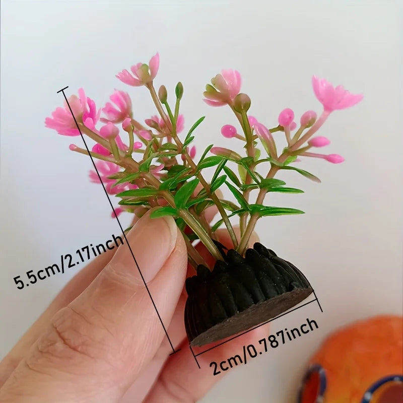 10pcs Lifelike Artificial Seaweed for Aquarium Landscaping