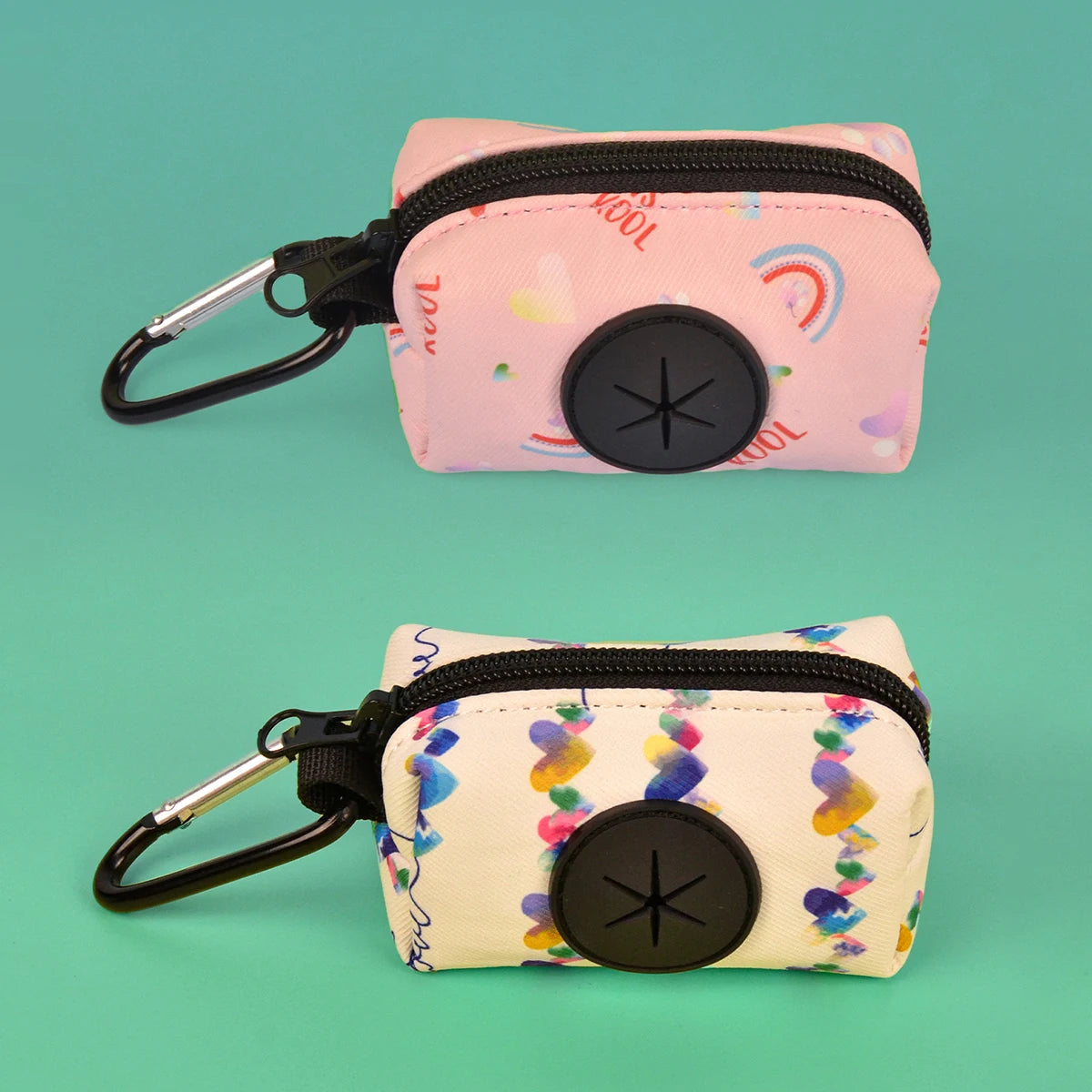 Stylish Dog Poop Bags for Easy Cleanup - 1 or 2 Pack