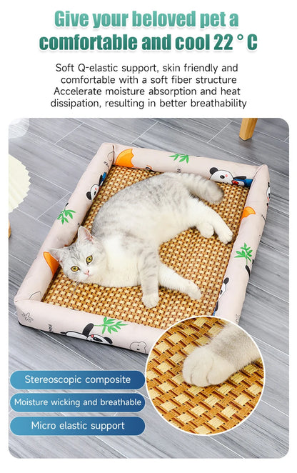 Cooling Dog and Cat Ice Pad for Summer Comfort