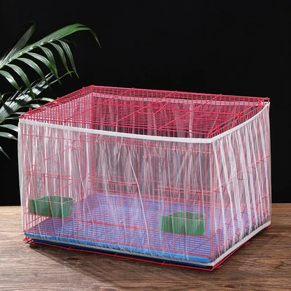 Bird Cage Cover – Elastic Mesh for Square and Round Cages