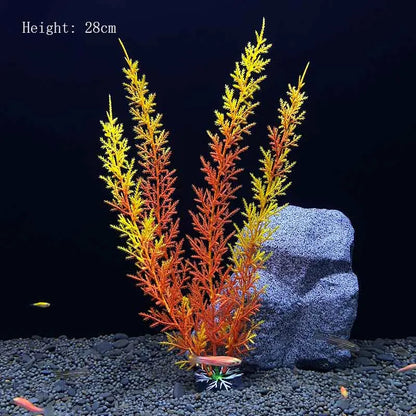 Artificial Aquarium Plants - Green Water Grass Decoration