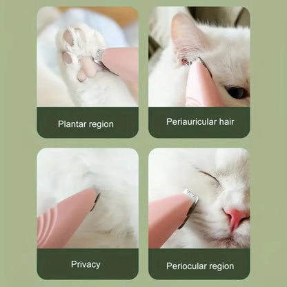 Electric Pet Clippers for Dogs and Cats - Quiet Grooming Trimmer