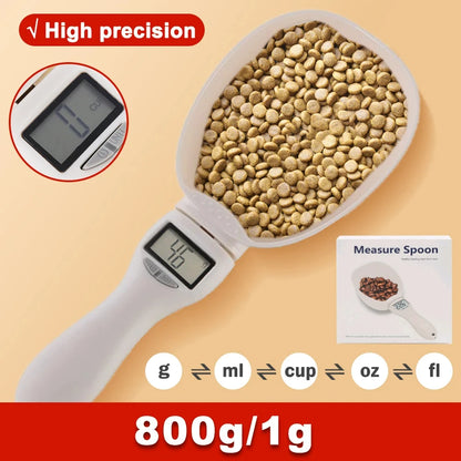 Digital Pet Food Measuring Scoop with LED Display