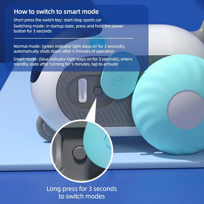 Interactive Remote-Controlled Toy Car for Cats and Dogs