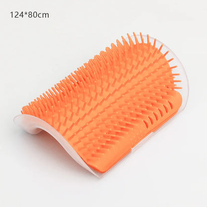 Self-Cleaning Cat Massage and Pet Hair Removal Brush