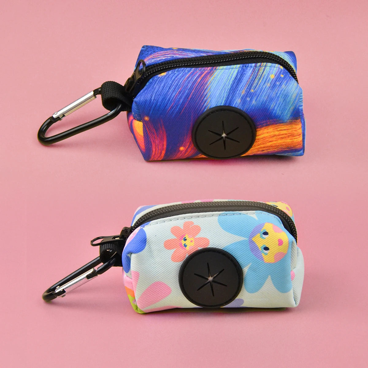 Stylish Dog Poop Bags for Easy Cleanup - 1 or 2 Pack