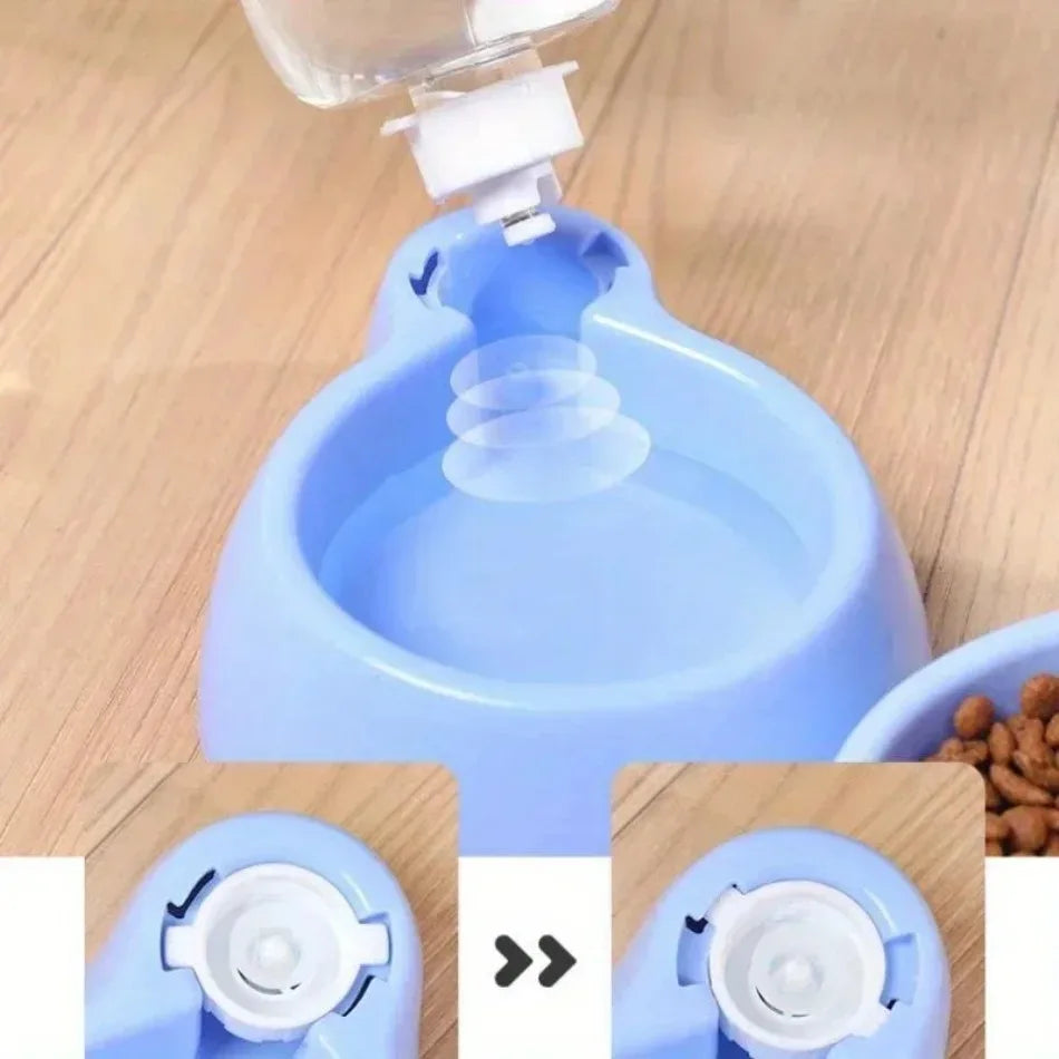 Automatic Cat and Dog Water Dispenser Mushroom Bowl