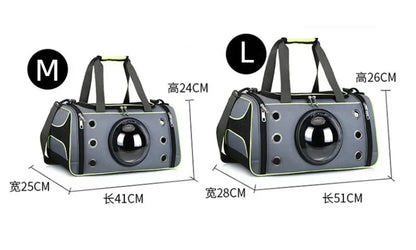 Breathable Pet Carrier Bag for Cats and Small Dogs