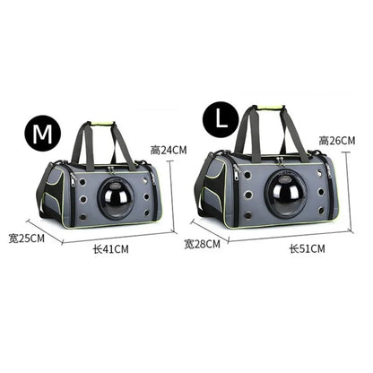 Breathable Pet Carrier Bag for Cats and Small Dogs