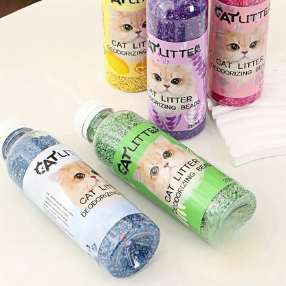 Cat Litter Deodorizing Beads for Odor Control and Freshness