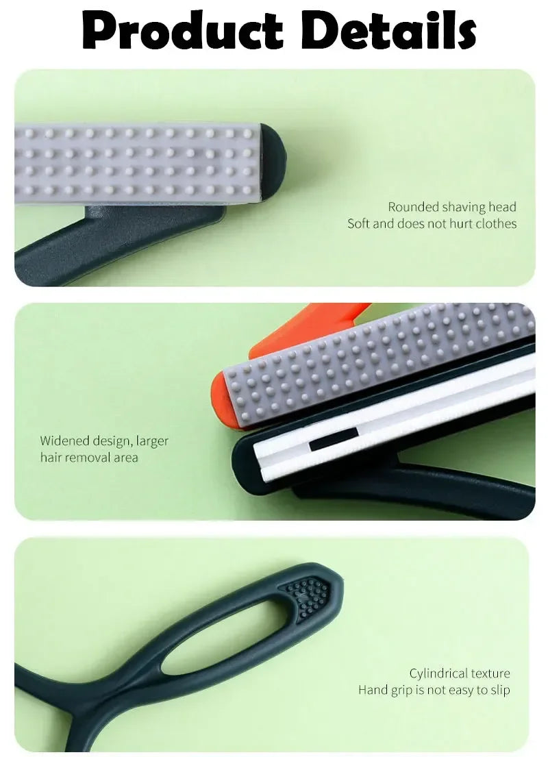 Silicone Double-Sided Pet Hair Removal Brush for Home Use