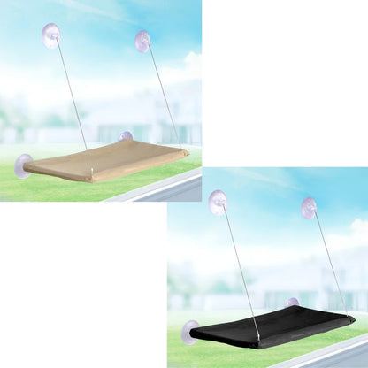 Suction Cup Cat Window Hammock - Cozy Bed Seat for Cats