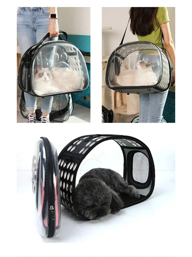 Breathable Pet Crossbody Bag for Outdoor Travel