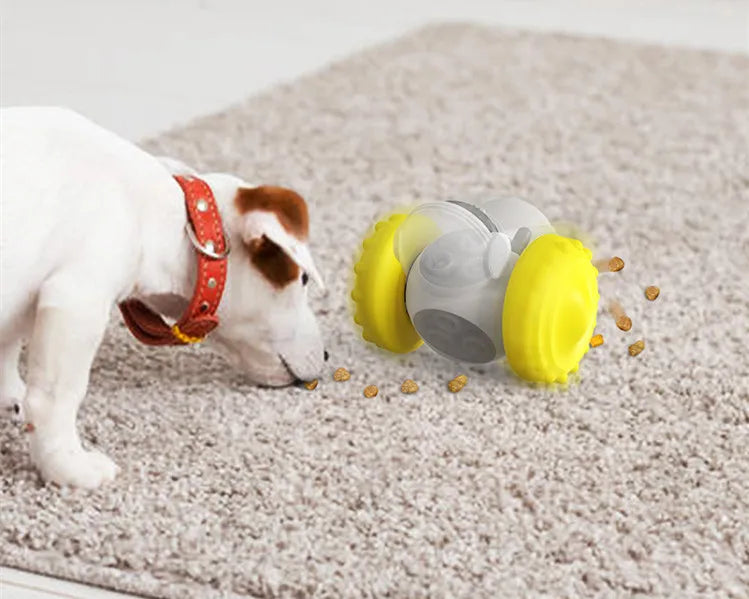 Interactive Puzzle Treat Dispenser for Small Dogs and Cats