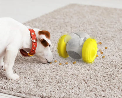 Interactive Puzzle Treat Dispenser for Small Dogs and Cats