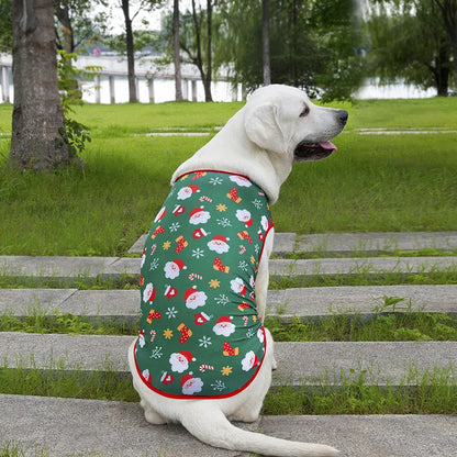 Holiday Dog Hoodie for Christmas - Lightweight Pet Sweatshirt