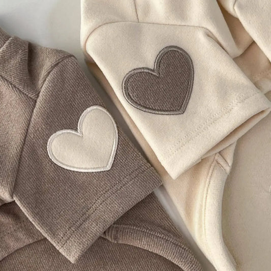 Winter Hoodie for Dogs and Cats with Love Bear Design