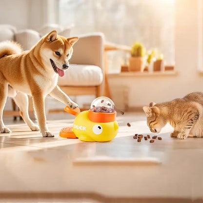 Puzzle Food Dispenser Dog Toy for Mental Stimulation