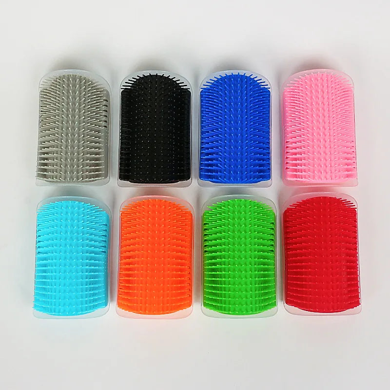 Self-Cleaning Cat Massage and Pet Hair Removal Brush